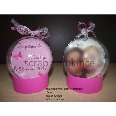 Boule cadeau parrain/marraine  baptême