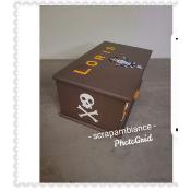 Boite à bijoux  thème pirate