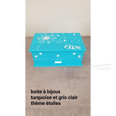 Boite à bijoux  thème étoiles