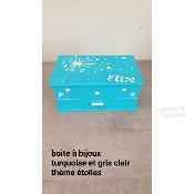 Boite à bijoux  thème étoiles